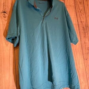 Under Armour Men's Teal Polo Shirt